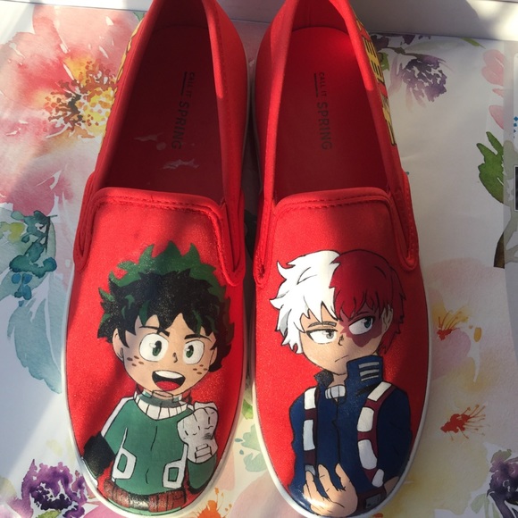 Call It Spring Shoes - 🆕MY HERO ACADEMIA Hand Painted Shoes